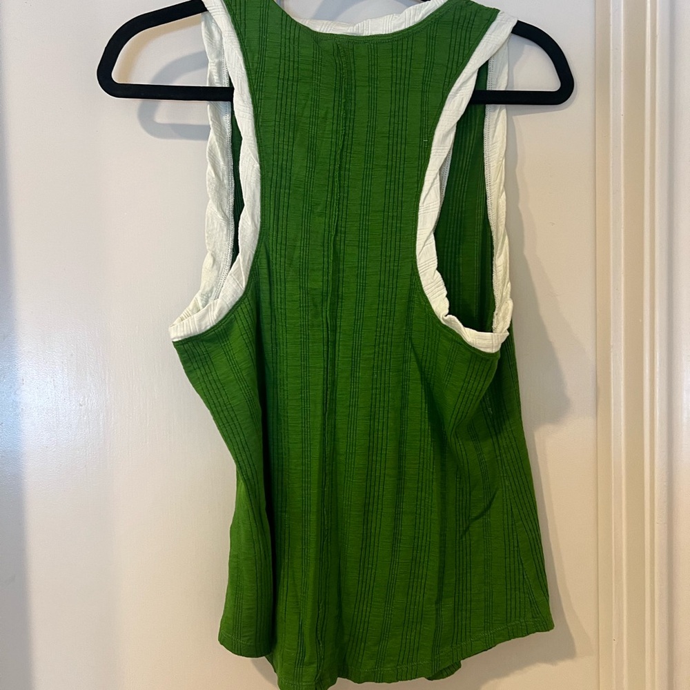 Anthro pilcro Green Sleeveless Top - Picture 4 of 4